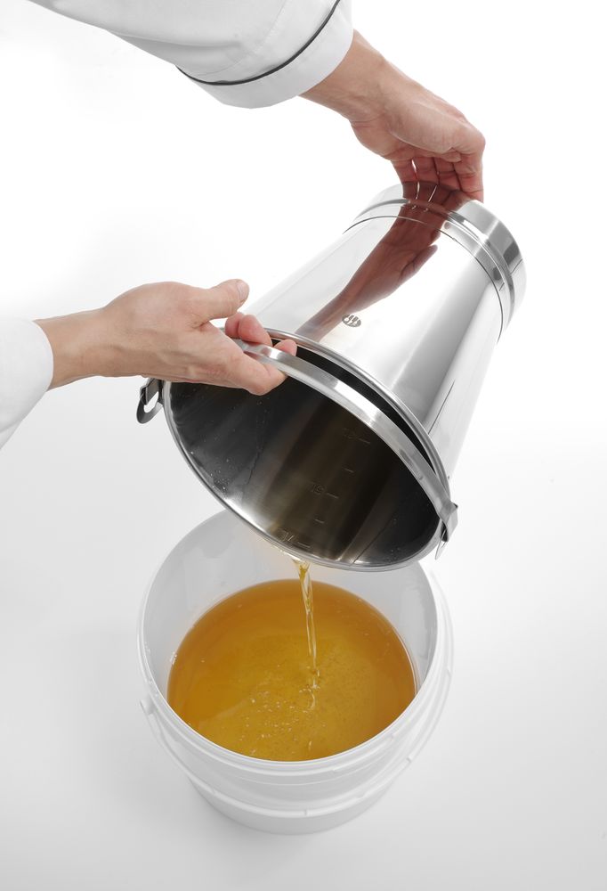 Emmer, HENDI, 11,5L, Wit, ⌀300x(H)230mm