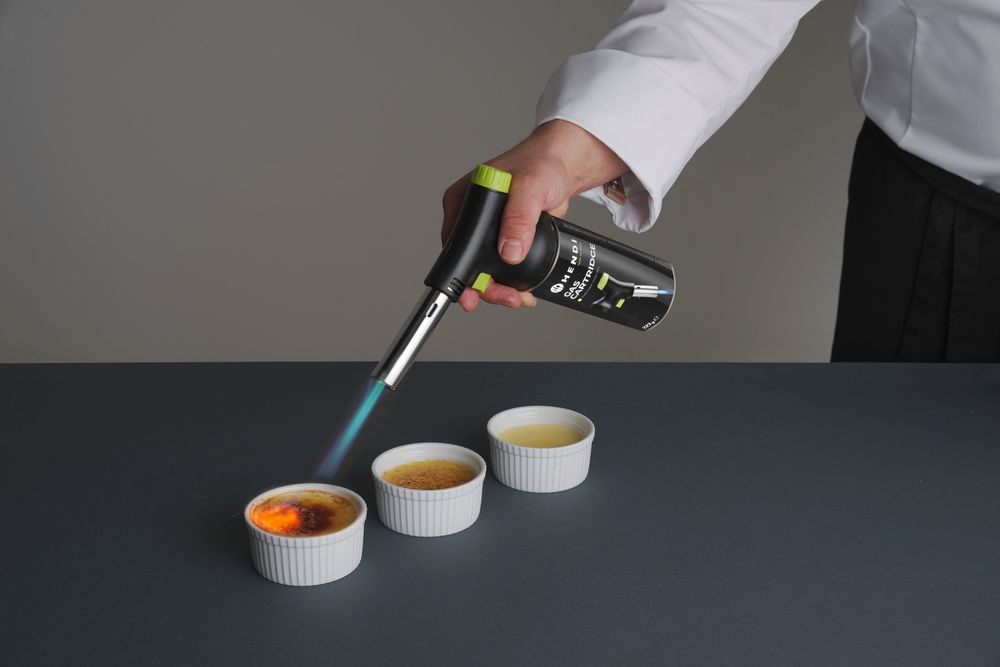 HENDI Jet koksbrander – set met gasbus, HENDI, designed by Robert Bronwasser, 175x68x(H)260mm