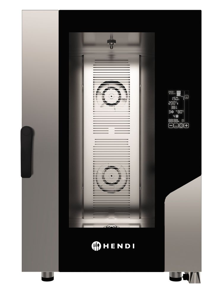 Convectie stoomoven Contact 11 x GN 1/1, HENDI, 400V/15400W, 730x849x(H)1130mm