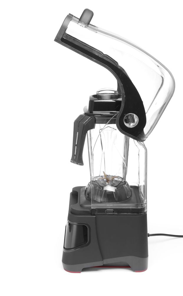 Bar Blender digitaal met geluiddempende kap en BPA-vrije kan, HENDI, 230V/1680W, 250x300x(H)546mm