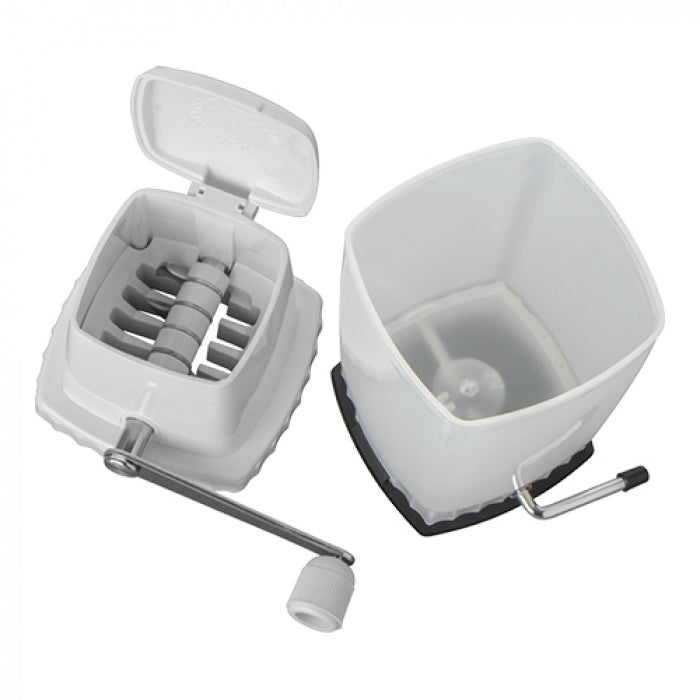 IJscrusher met Vacuüm voet, Tellier, Wit, RVS