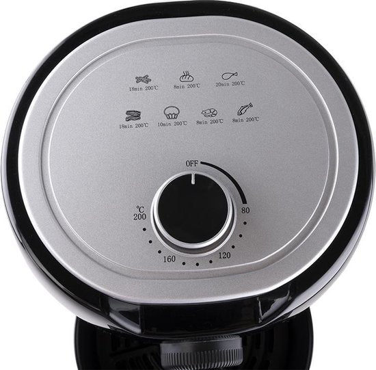 Airfryer, 2 Liter, Cuisinier Deluxe, 1000W, 220-240V