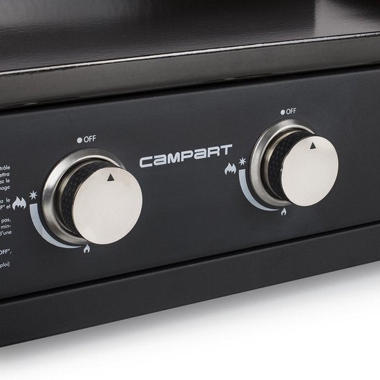 Gas bakplaat Travel BA-8452, CamPart, 540x525(H)255mm