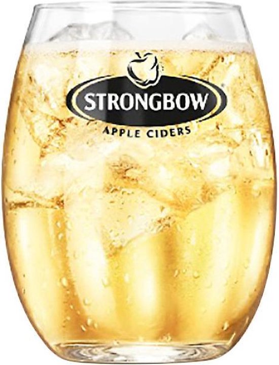 6x Strongbow Ciders glazen, 250ml