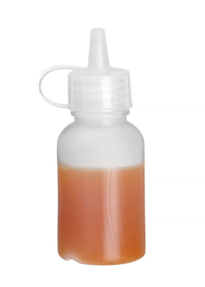 Mini saus dispenser - set van 4 stuks., HENDI, 0,03L, Transparant, ⌀30x(H)85mm