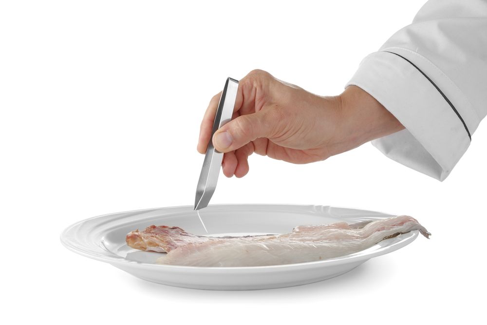 Vispincet schuine bek, HENDI, (L)120mm