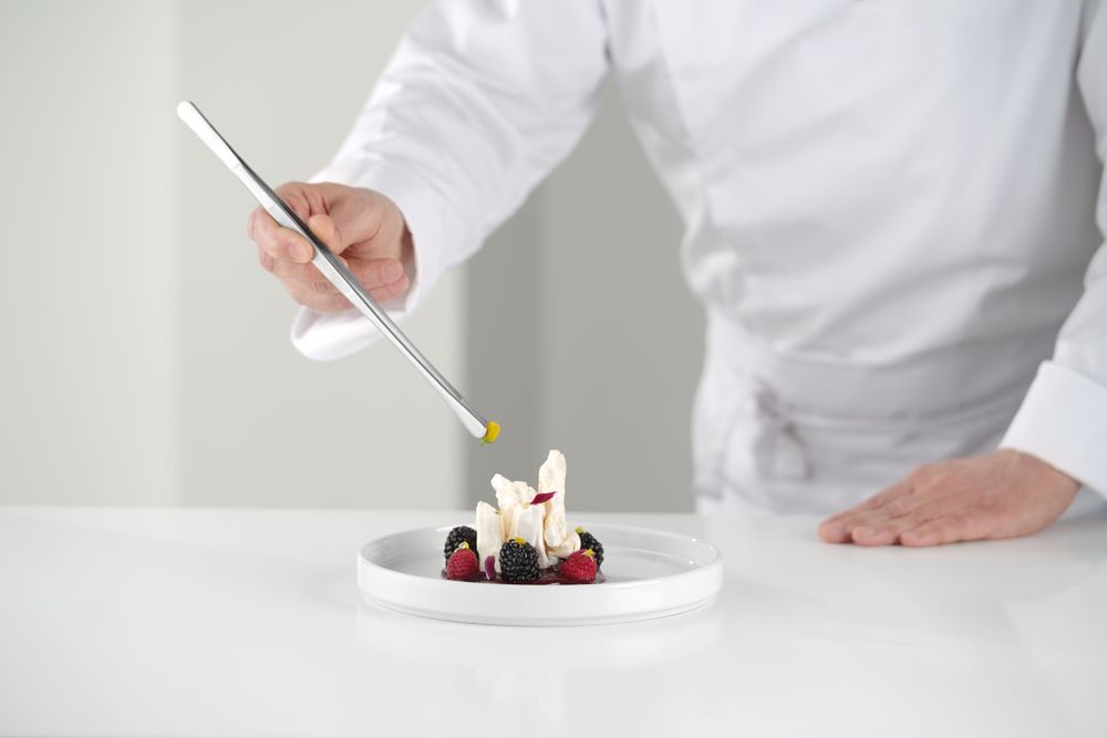 Pincet met ronde kop, HENDI, (L)305mm