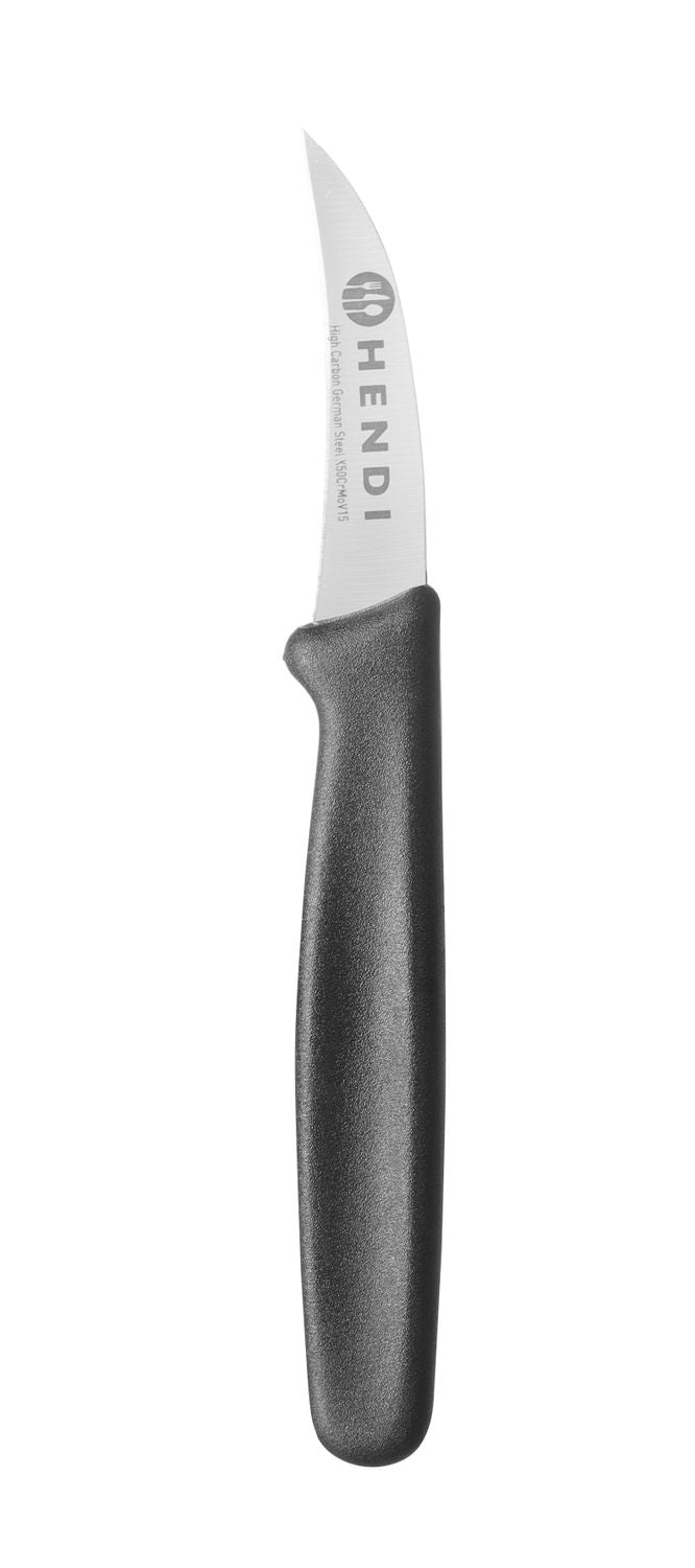 Schilmes, HENDI, gebogen model, Zwart, (L)165mm