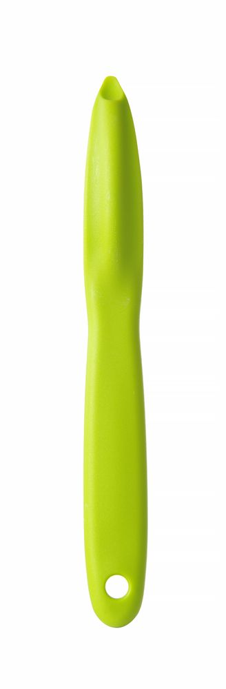 Dunschiller met gekarteld lemmet, HENDI, Groen, (L)175mm