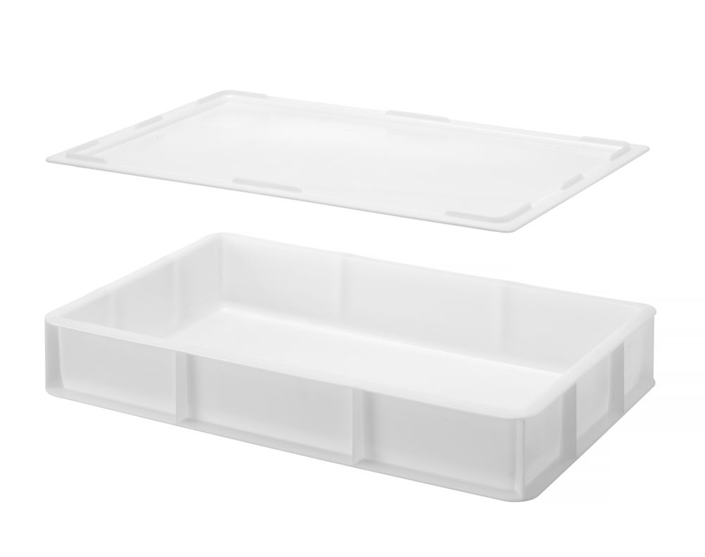 Deksel voor pizzadeegdoos GN 1/1, HENDI, GN 1/1, Wit, 530x325x(H)20mm