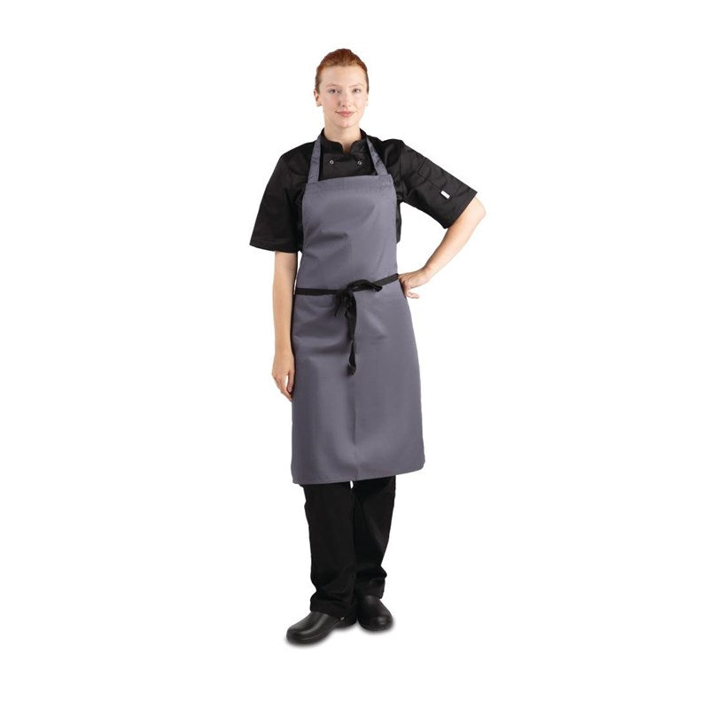 Halterschort Grijs, Whites Chefs Clothing