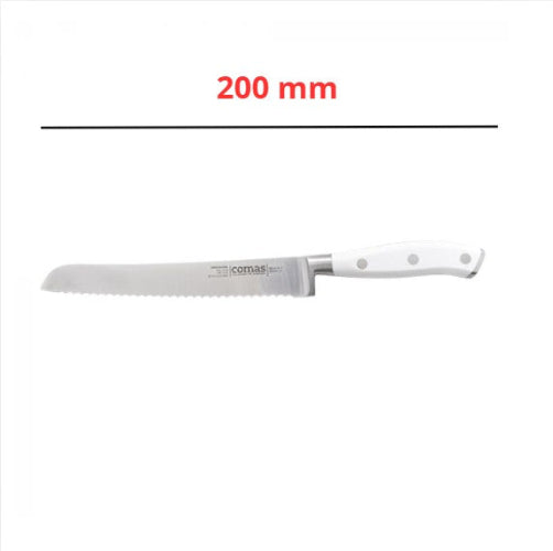 Comas Broodmes 20cm - Wit - RVS