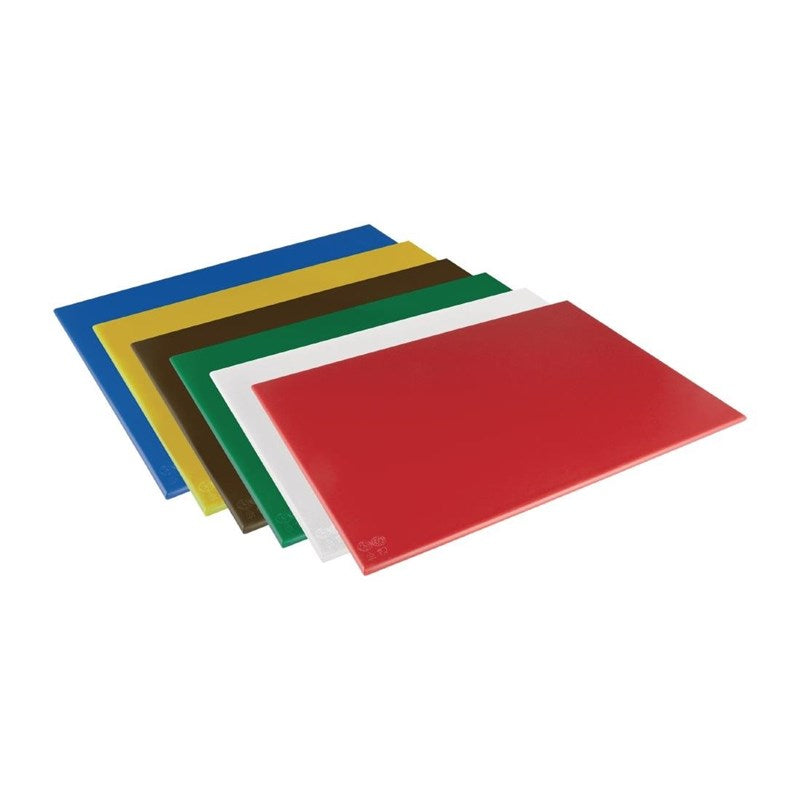 Snijplank HACCP 305x229 mm, Hygiplas, Rood