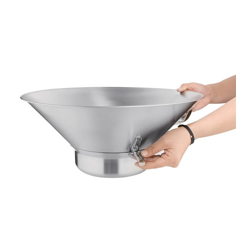 Frituurvergiet RVS, Vogue, ø410x(H)176mm