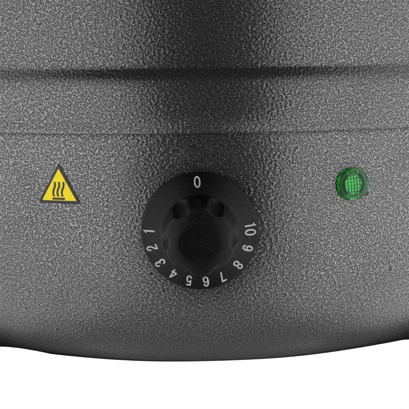 Buffalo Soepketel 10 liter, Grijs, Bain marie