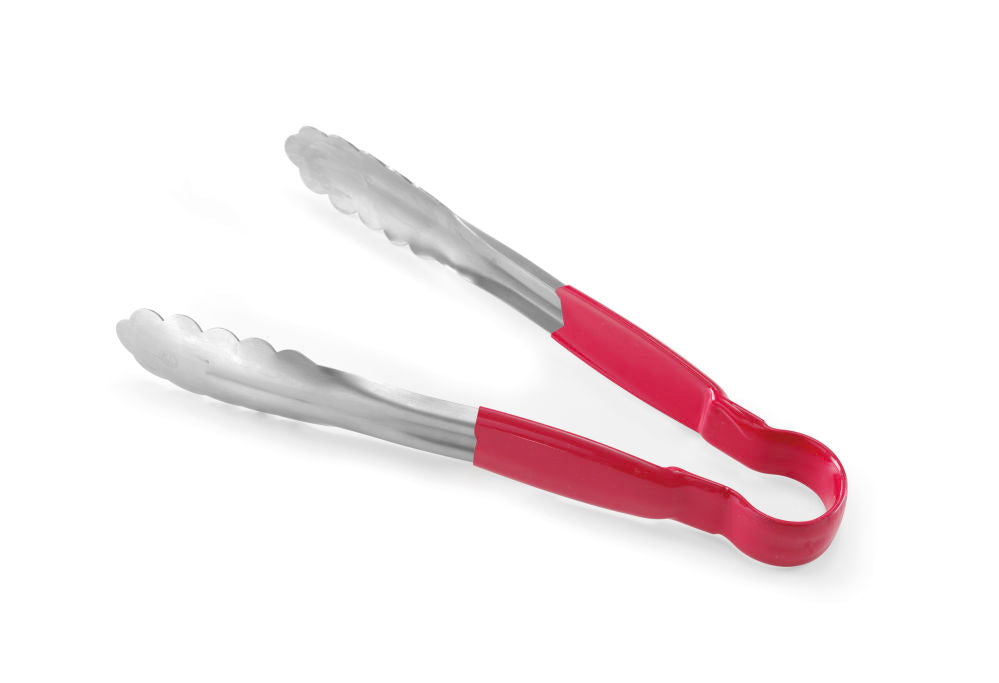 Serveertang HACCP 250 mm, HENDI, Rood, (L)250mm