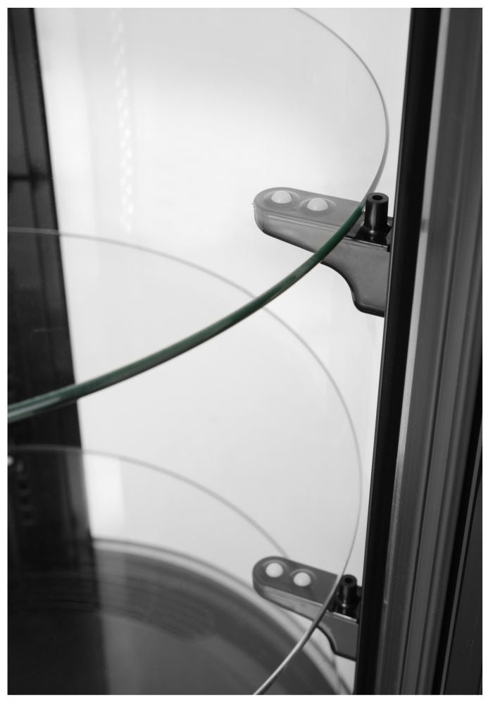 Gebaksvitrine rond , Arktic, 100L, 230V/210W, ø480x(H)1030mm