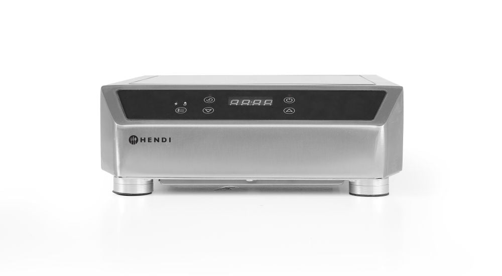 Inductie kookplaat model 3500 D, HENDI, Profi Line, 230V/3500W, 340x440x(H)120mm
