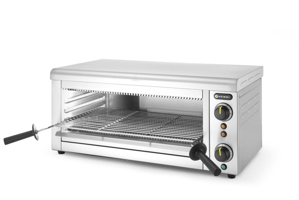 Salamander Grill met Quartz infraroodelementen, HENDI, 230V/3645W, 689x397x(H)318mm