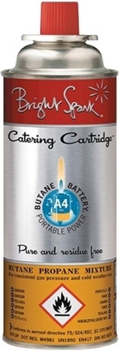 Bright Spark Gasvulling Butaan en Propaan - Mix 220g - 1 fles