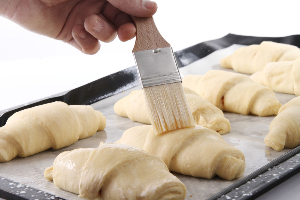 Boter- bakkwast plat, HENDI, 2 stuks