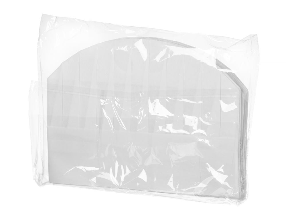 Koksmuts - 10 stuks, HENDI, Wit, 10 st., ø600x(H)230mm