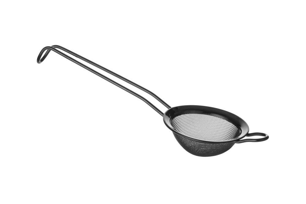 Barzeef PVD gecoat, Bar up, Zwart, ø65x220mm