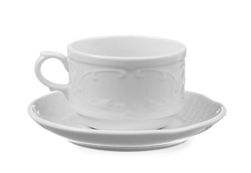 Schotel voor koffie en cappuccinokop, HENDI, ø138mm
