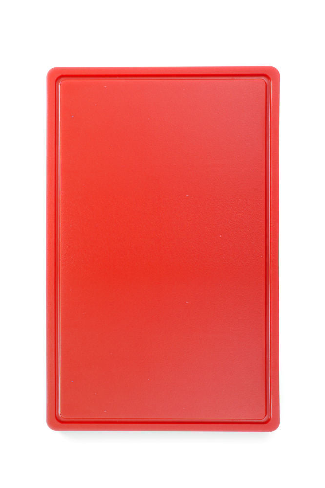 Snijplank HACCP Gastronorm 1/1, HENDI, GN 1/1, Rood, 530x325mm
