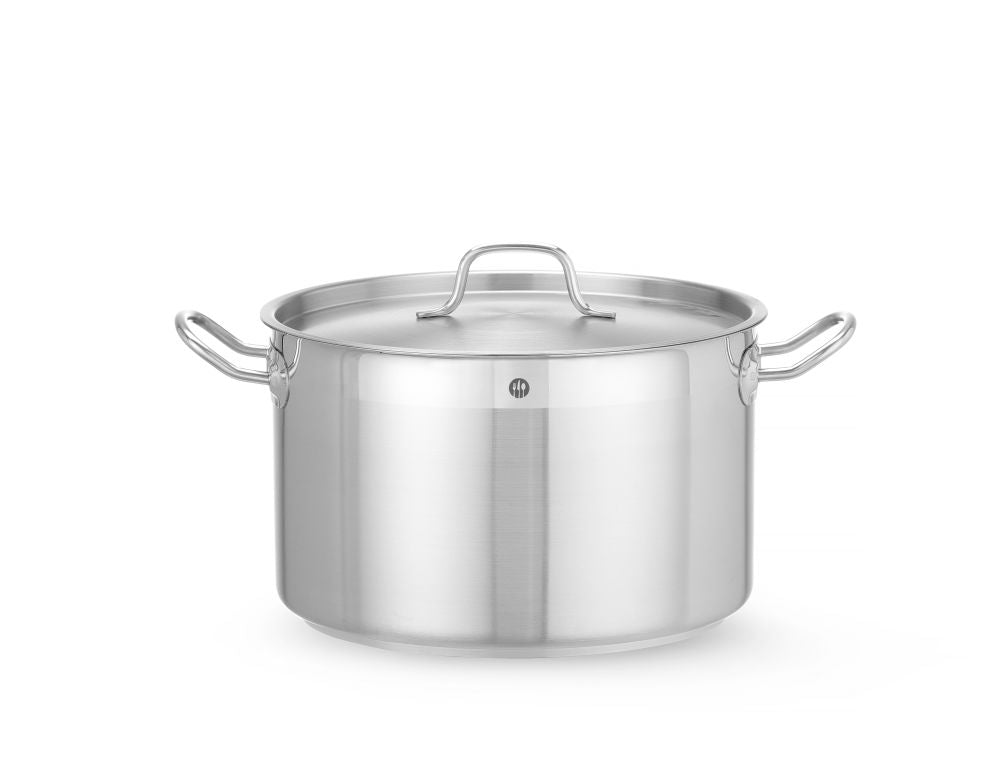 Kookpan middel - met deksel, HENDI, Profi Line, 10L, ø280x(H)170mm