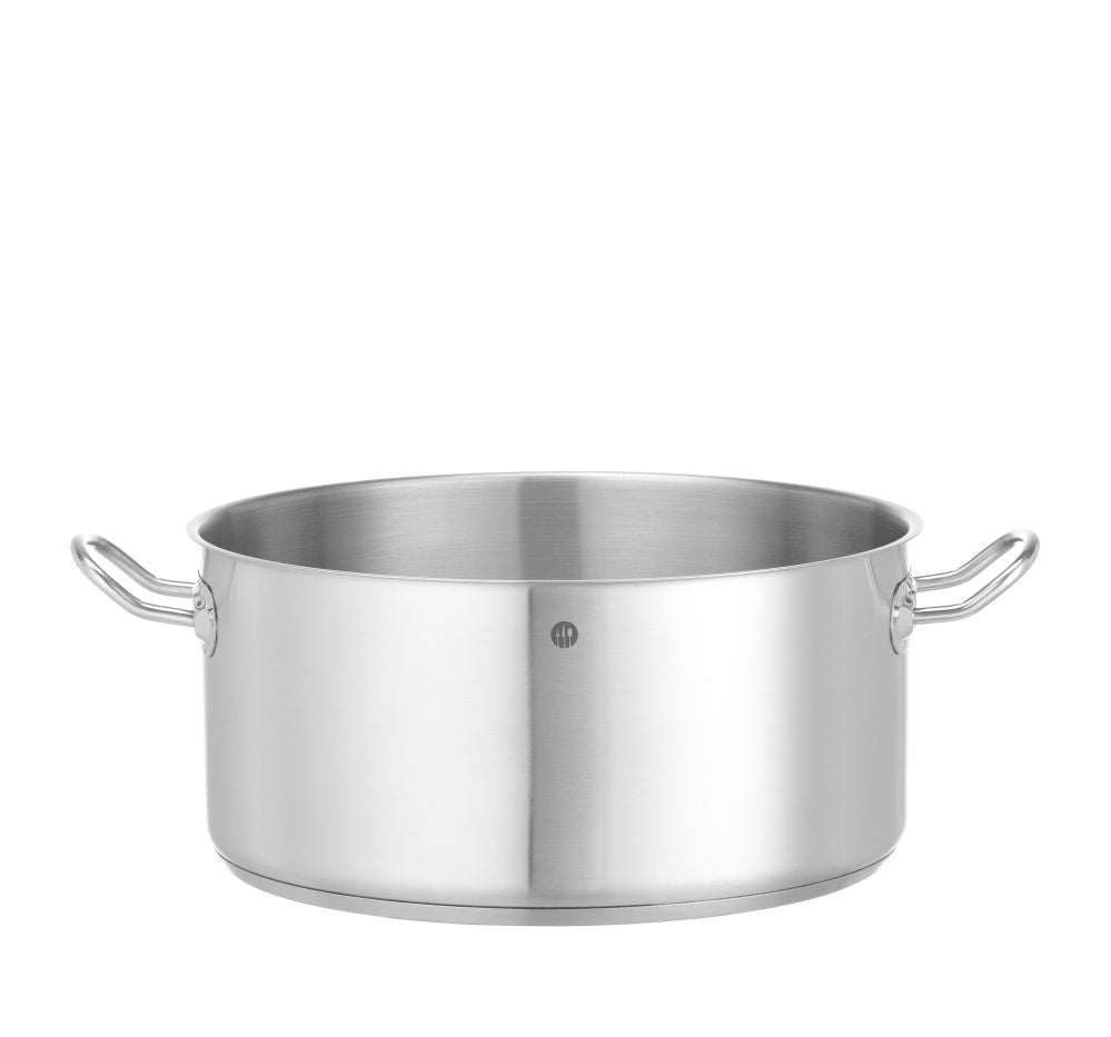 Stoofpan laag - zonder deksel, HENDI, Kitchen Line, 1,4L, ø160x(H)75mm