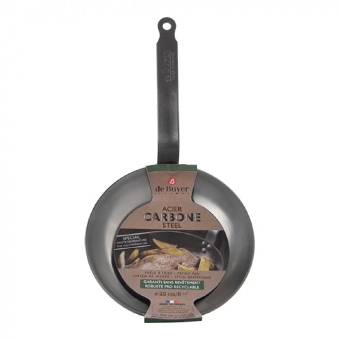 De Buyer Carbone Plus Koekenpan - Ø 22cm - Plaatstaal