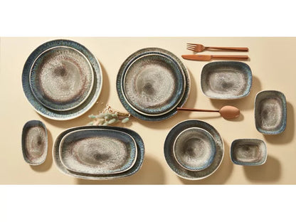 Sauskommetje, Gural Crater, 12 stuks, 82x74x(H)36mm