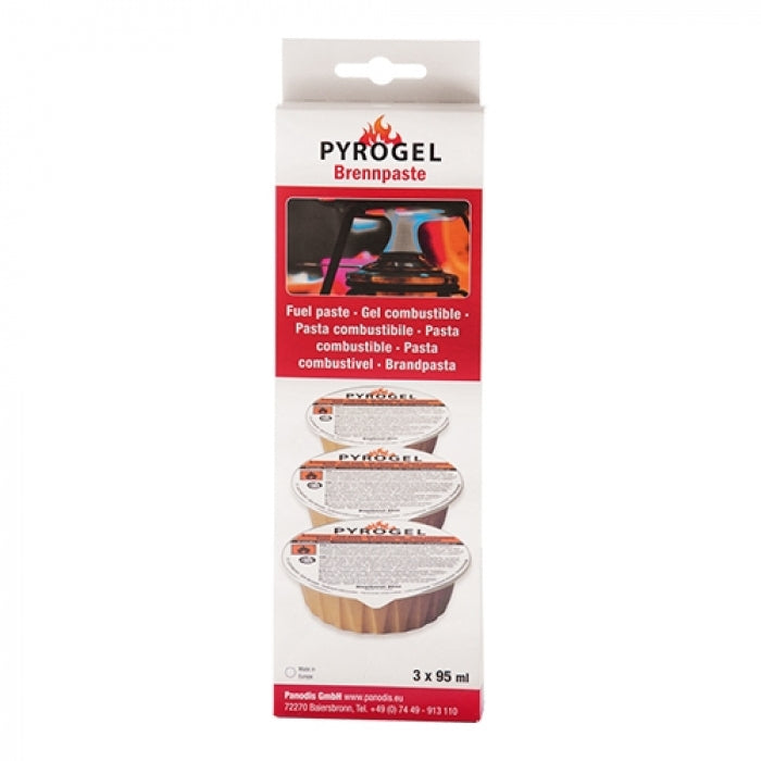 Pyrogal Pyrogel Brandpasta Cups - Geschikt voor Fondue (Set 3x 95gr.) – Horecakeuze