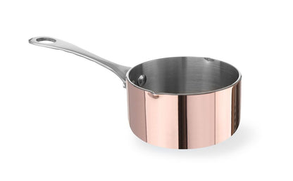 Steelpannetjes met schenktuit, HENDI, 0,26L, ⌀85x(H)50mm