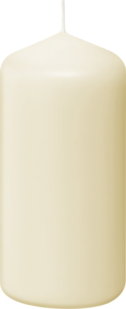 Bolsius Professional, Stompkaarsen, Ivoor 12cm, 33 uur, 12 stuks