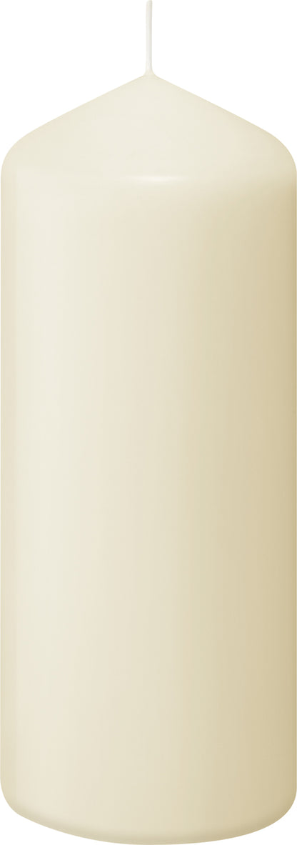 Bolsius Professional, Stompkaarsen, Ivoor 17 cm, 62 uur, 12 stuks