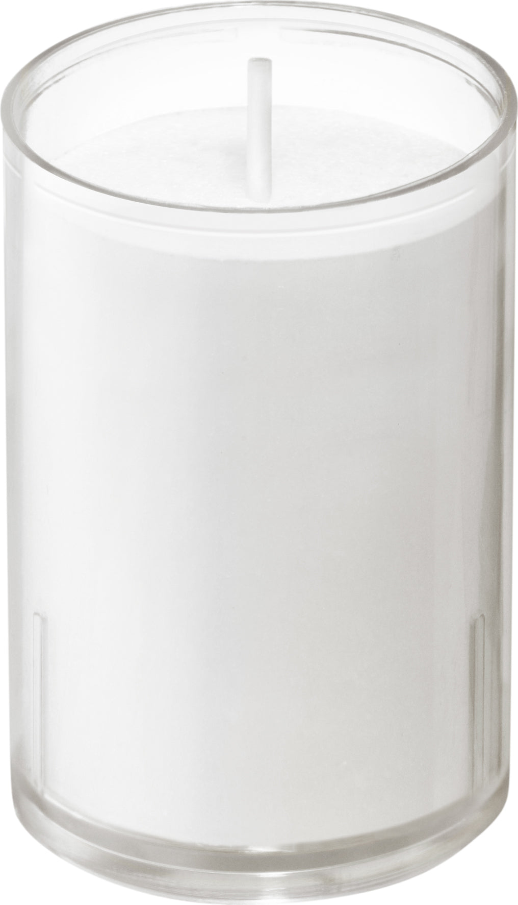 Bolsius Professional Clear Cups waxinelichtjes Wit, 40 stuks, 16 uur brandtijd