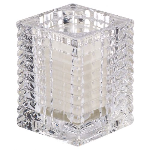 Bolsius Professional, 6x Houder Clearcups / Waxinelichtjes, Ribbed