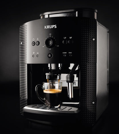Krups Essential EA8108 Arabica Volautomatische Espresso Koffiemachine EA8108 Roma, Zwart