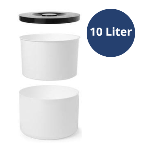 IJsemmer wit dubbelwandig, Bar up, 10L, ø292x(H)220mm