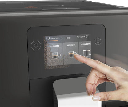 Volautomatische Espressomachine - Krups Intuition Preference EA872B - Touchscreen - Zwart