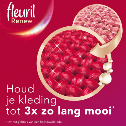 Fleuril Renew Color, 45 wasbeurten, Vloeibaar wasmiddel 2,7 liter