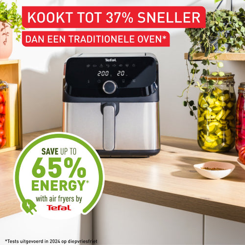 Tefal Easy Fry Mega Airfryer – 7,5L - 2020W - Zwart