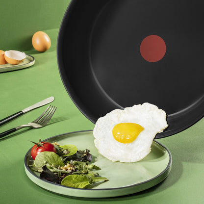 Tefal Renew Black Keramische Hapjespan Ø 24 cm, Alle Warmtebronnen