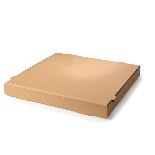 10x Pizzadozen 36x36x4cm, BARSA, kraft / bruin