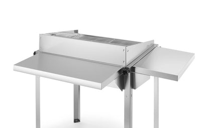 Zijblad voor Green Fire barbecues, HENDI, 480x298x(H)160mm