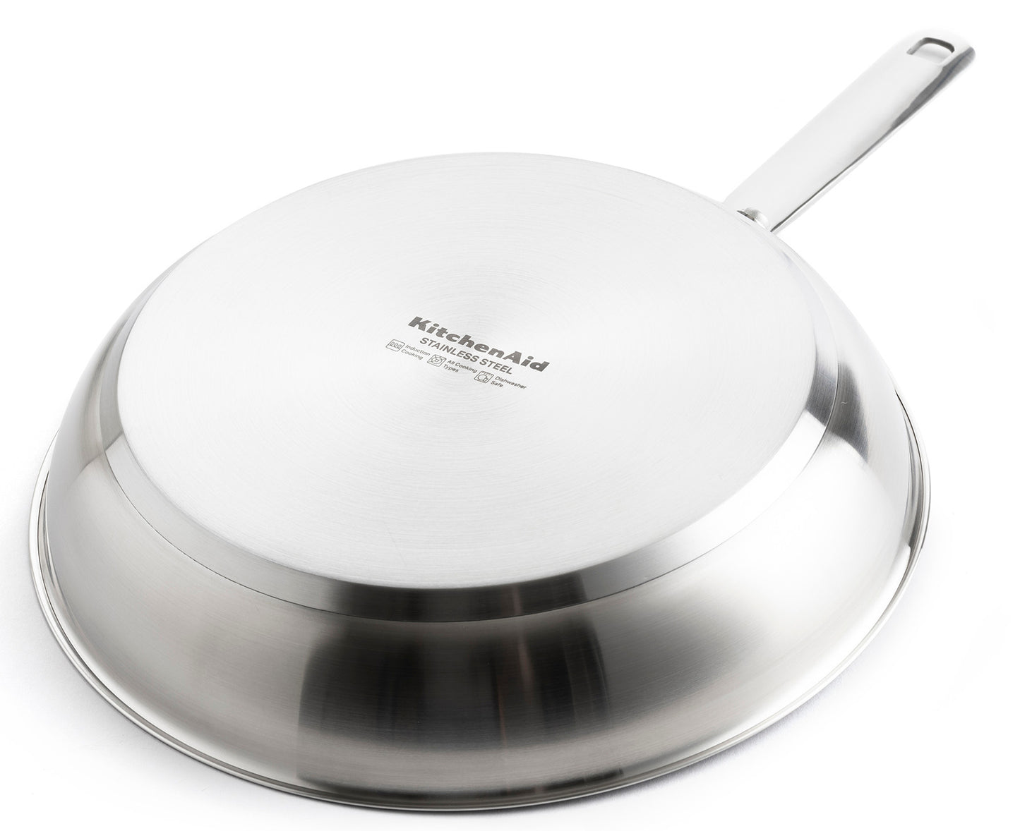 KitchenAid Pannenset 2 delig (ø20 + 28cm), RVS, Alle warmtebronnen