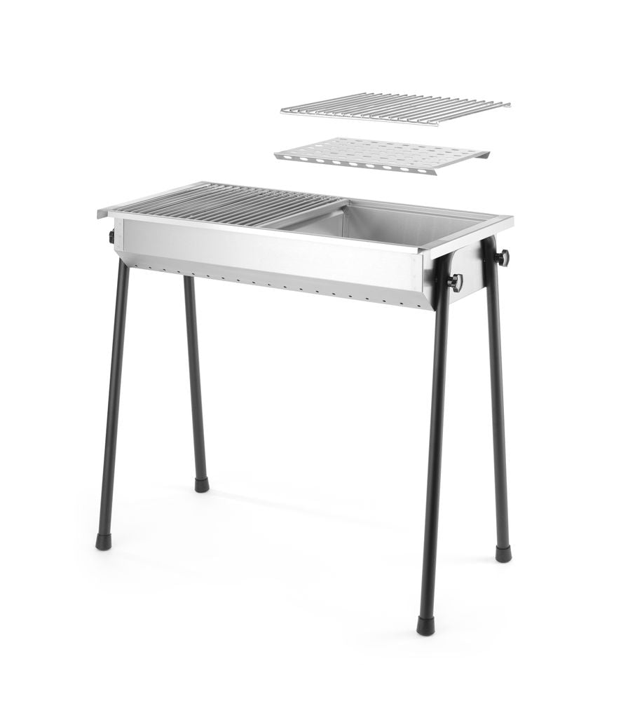Houtskoolbarbecue Patio, HENDI, 770x380x(H)760mm