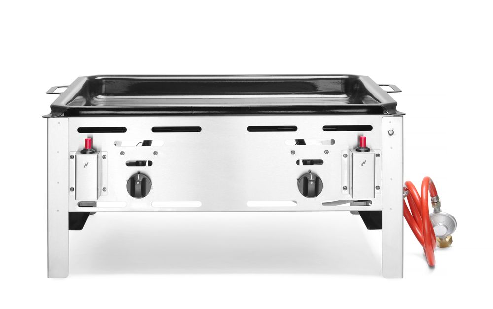 Gas Barbecue Bake-Master Maxi, HENDI, 11,6kW, 650x540x(H)300mm